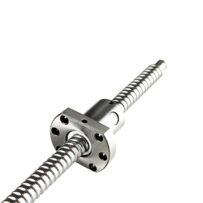 ELILANEY SFU1204 Ball Screw, C7, BK10/BF10, Right-Hand Thread, 22 mm Flange Nut, 150 mm Travel