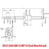 ELILANEY SFU1204 Ball Screw, C7, BK10/BF10, Right-Hand Thread, 22 mm Flange Nut, 150 mm Travel view 2