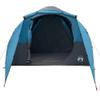 zylophax Tunnel Family Tent for 6, Blue, Waterproof, E-Port, 2 Sleeping Cabins, 564 x 260 x 185 cm view 4
