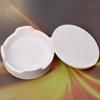 Zirconia Sintering Tray Plate, Round Sintering Disc, Crucible Cover Set for High-Temperature Applications, 1 Pc. (95 x 35 mm, Without Lid) view 1