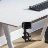 Valixirant Clamp-On Under-Desk Organizer for Cups, Cans, Headphones and Gamepads, Black view 2
