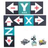 Karlak Engraving Machine Label Sticker Set for Clear Operating Instructions, Easy to Use, Suitable for All Users, Made of Durable Plastic, 120 x 90 mm view 2