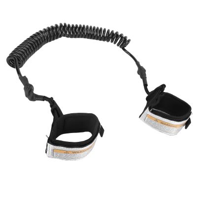 Eminchu Diving Lanyard, Elastic Underwater Hand Rope, TPU Spring Spiral Band for Diving, Surfing and Snorkeling, 9.8 ft