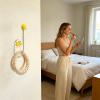Generic Hair Tie Organizer, Self-Adhesive Wall Mount view 2