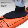 SWETRACE Black SBR Neoprene Kayak Spray Skirt with Secure Fit and Carry Handle view 4