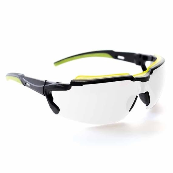 POMPEIA Sports Glasses with Black and Green Accents