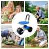shpuuyy Height-Adjustable Garden Cart with Seat view 4
