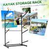 Generic Heavy-Duty Kayak Storage Rack for Garage and Outdoor Use, Holds Kayaks, Surfboards, and Paddleboards up to 28 Inches view 3