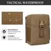 MOLLE Modular Tactical Pouch, 8.7 x 7 x 3.5 in, with Quick-Release Buckle, Holds up to 6 Magazines, Phones and Tactical Accessories (MC) view 3