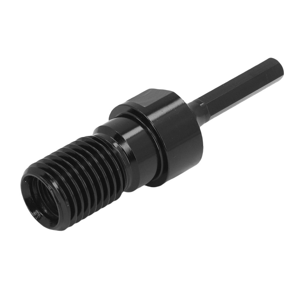 LICAEVEY Drill Adapter, 1-1/4-Inch UNC Male Thread to 1/2-Inch Hex Shank Converter for Concrete Core Drilling, Se Connection, Compatible with Adamas Core Bits, Rotary Mode