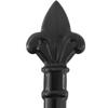 Sturdy Woerden Double-Leaf Garden Gate 400 x 199.5 cm with Spearhead Finials view 4
