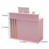 Modern Reception Desk with Storage, 79.8 cm view 2