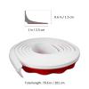 CRAFTHROU Self-Adhesive Silicone Shower Threshold Water Barrier, 2 m view 2