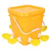 CHICIRIS Self-Filling Poultry Waterer for Chickens, Ducks and Geese, Yellow Cups, 29 x 25 x 25 cm view 4