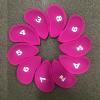 QUILSTM Numbered Club Covers for Golf Clubs and Travel Clubs, Club Protection, 5-Piece Set with Numbered Covers view 4