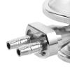 Gogogmee Metal Stethoscope Repair Head with Diaphragm and Chestpiece view 3