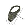Handheld Altimeter Carabiner Barometer Thermometer, 1 Piece, ABS, for Hikers view 2