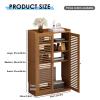 Wi-Fi Router Cabinet with Power Strip and Cable Management view 2