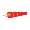 AsrMyjcx Outdoor Windsock with Reflective Stripes, Oxford Fabric, Red and Gray view 4
