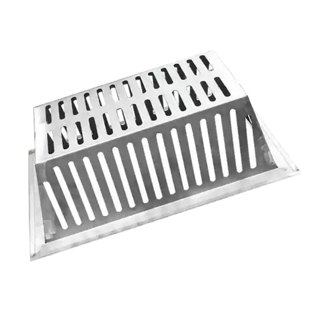 Wastewater Filter, Stainless Steel Debris Catch Basket for Driveways, Lawns, Drains, and Ditches