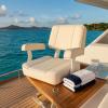 KiBcsLic Boat Seat with Armrests, Compact Padded Quilted Boat Seat view 4