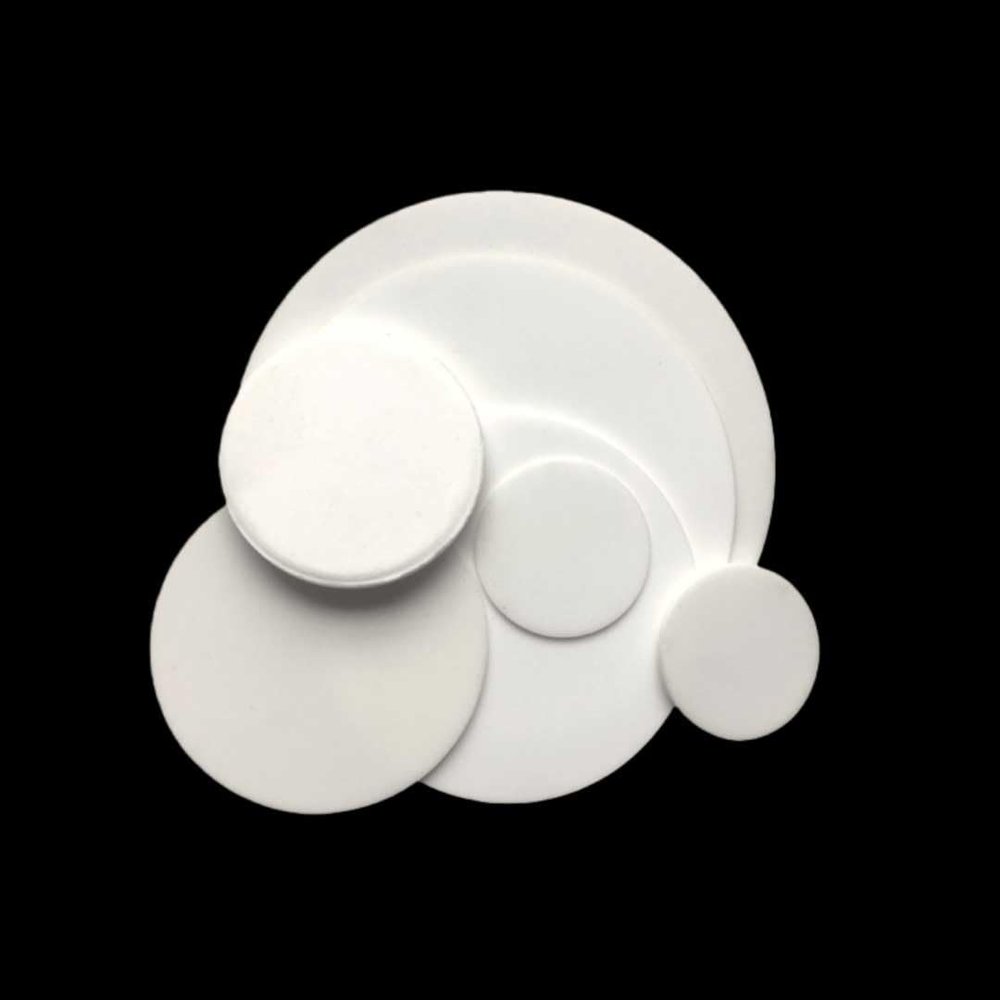 Round Boron Nitride Ceramic Plates, Thickened BN Ceramic Plates (530 mm) for Industrial Applications, 1 Piece (10 x 80 mm)