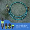 Fauitay Garden Spray Hose Nozzle Set with Adjustable Nozzle and Quick-Connect Adapter view 2