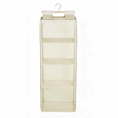 banapoy Over-the-Door Stuffed Animal Organizer with 4 Clear Pockets