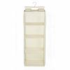 banapoy Over-the-Door Stuffed Animal Organizer with 4 Clear Pockets view 1