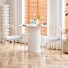 Stackable Velvet Chair for Living Room, Bedroom, Office view 2