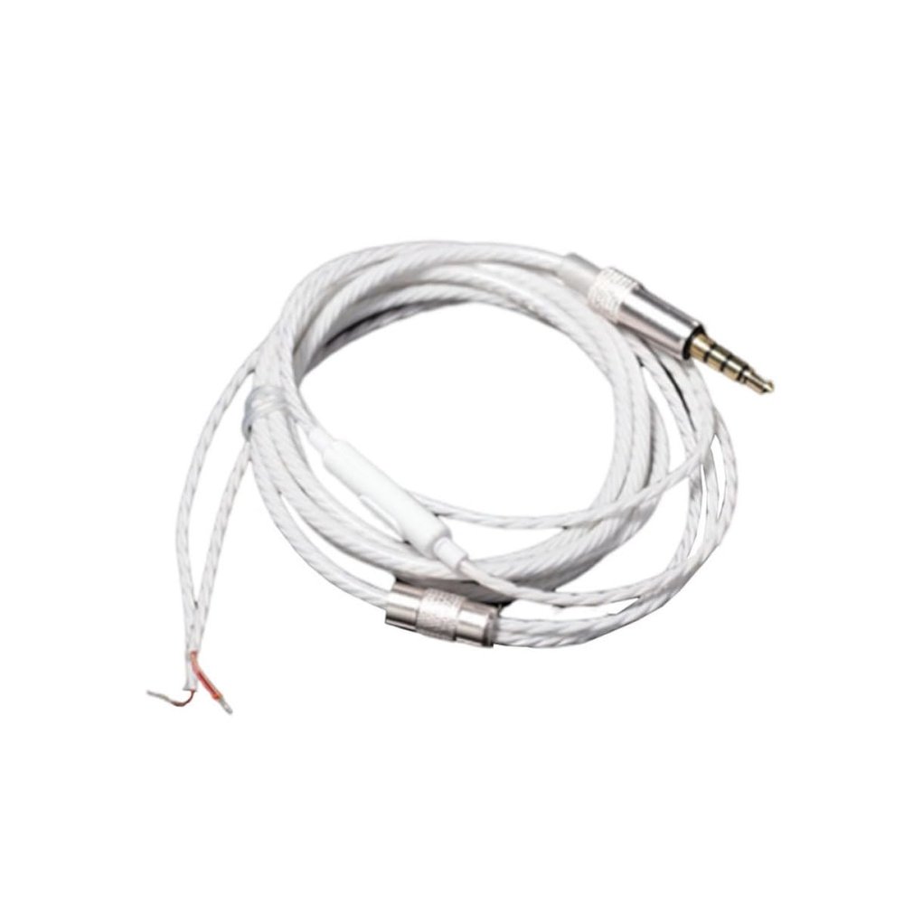DIY LC OFC Copper Headphone Repair Cable, 20 Cores, with Microphone