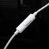 DIY LC OFC Copper Headphone Repair Cable, 20 Cores, with Microphone view 4