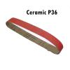 Belt Sander Belts, 4-Piece Ceramic Sanding Belts for Carbide, P80, 915 x 100 mm view 3