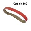 Belt Sander Belts, 4-Piece Ceramic Sanding Belts for Carbide, P80, 915 x 100 mm view 4