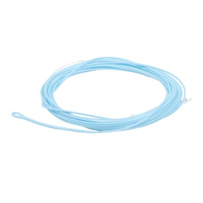 Kivivaka Tenkara PVC Fly Fishing Line, Tapered, 4 m, with Welded Loops, Low Stretch, Nylon Core, Freshwater and Saltwater, Orange