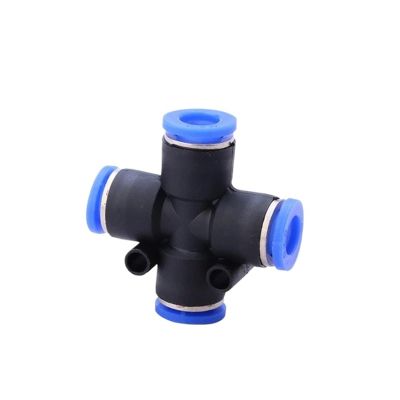 Pneumatic Push-In Fitting for PU/PY Hose, 12 mm PZA