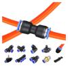 Pneumatic Push-In Fitting for PU/PY Hose, 12 mm PZA view 2