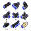 Pneumatic Push-In Fitting for PU/PY Hose, 12 mm PZA view 3