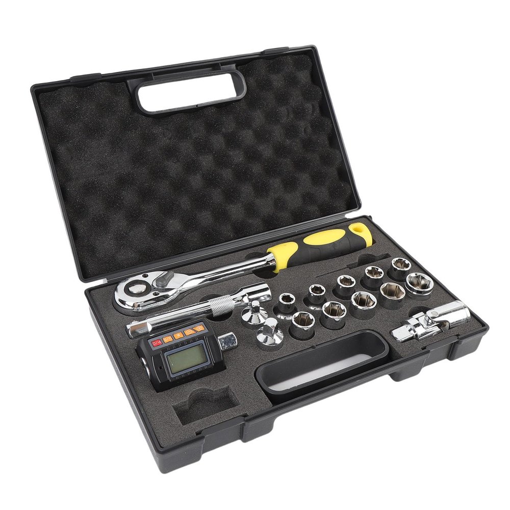 Tangxi Digital Torque Wrench Set with Backlit LCD