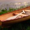 50 cm Lightweight Wooden Paddle for Boats view 3