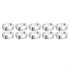 Set of 10 Airtight Stainless Steel Food Storage Containers view 2