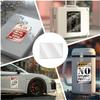 Scratch-Resistant Window Stickers, “I Love My Ace,” Matte UV-Resistant Print, 6 × 9 cm view 3