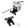 BlesConi Adjustable Iron Rotisserie Bracket Set for Grills, Black/White view 3