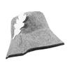Risveglio Women's Felt Sauna Hat, Water-Absorbent Insulating Spa Head Cover view 4