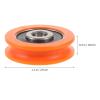 Garneck Grooved Ball Bearings, 1.5-Inch Diameter, 2-Piece Set, Nylon and Steel view 2