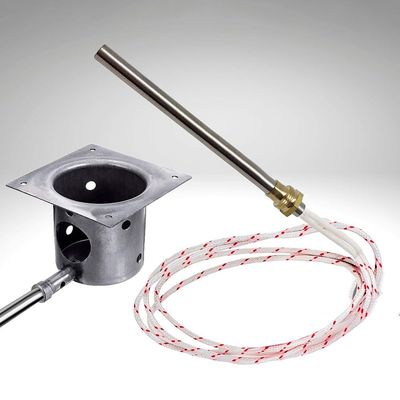 FACAIIO 220V Pellet Igniter, 10 mm, 3/8-Inch Thread, for Biomass Stoves and Boilers