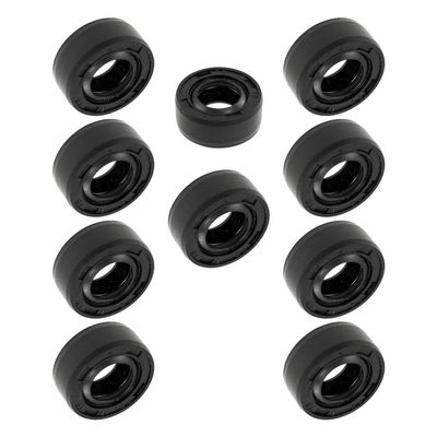 Risveglio Black TC Oil Seal, 12 x 25 x 7 mm, Double-Lip Seal