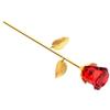 Gatuida Red Crystal Rose, Gold-Plated Long-Stem Rose Gift view 1