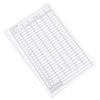 FUBESK Scorecard Sheets, 40 Count, 15.2 x 99.1 cm, Coated Paper view 2