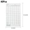 FUBESK Scorecard Sheets, 40 Count, 15.2 x 99.1 cm, Coated Paper view 4